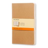 Блокнот CAHIER JOURNALS Large, линия, 80 стр, kraft brown 
