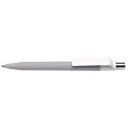 Ручка шариковая Dot GOM CB CR, soft touch, серая