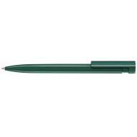 Ручка шариковая Liberty Polished  пластик, корпус темно-зеленый  7484