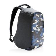 Рюкзак Bobby Compact с защитой от карманников, синий камуфляж